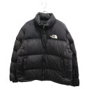 THE NORTH FACE(ザノースフェイス) サイズ:2XL ECO NUPTSE JACKET エコ ヌプシ ジップアップ ダウンジャケット ブラック NJ1DP55A【中古】【程度B】【カラーブラック】【オンライン限定商品】