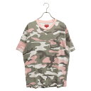 SUPREME(Vv[) TCY:M 18ss Pocket Tee Pink Camo |Pbg TVc sNJyÁzyxBzyJ[sNzyIC菤iz