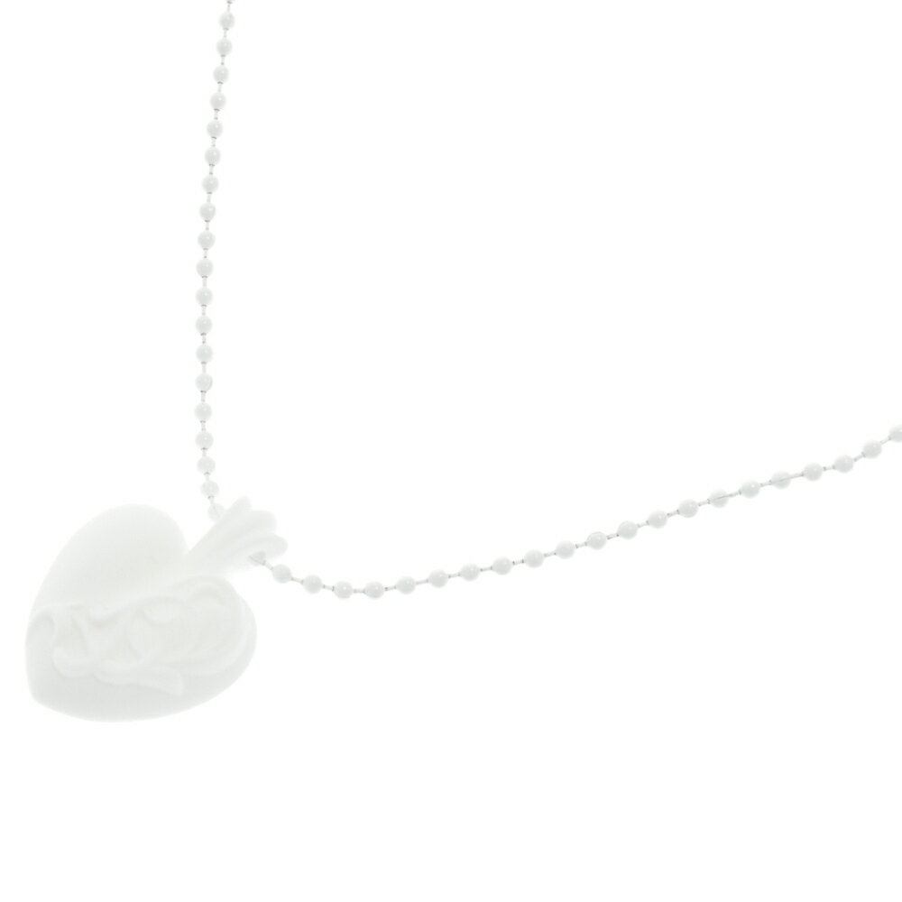 CHROME HEARTS(Nn[c) 23SS Silicone Rubber Heart Necklace VRo[ n[glbNX y_g {[`F[ zCgyVÕi/ÁzyxSzyJ[zCgzy戵X܏aJz