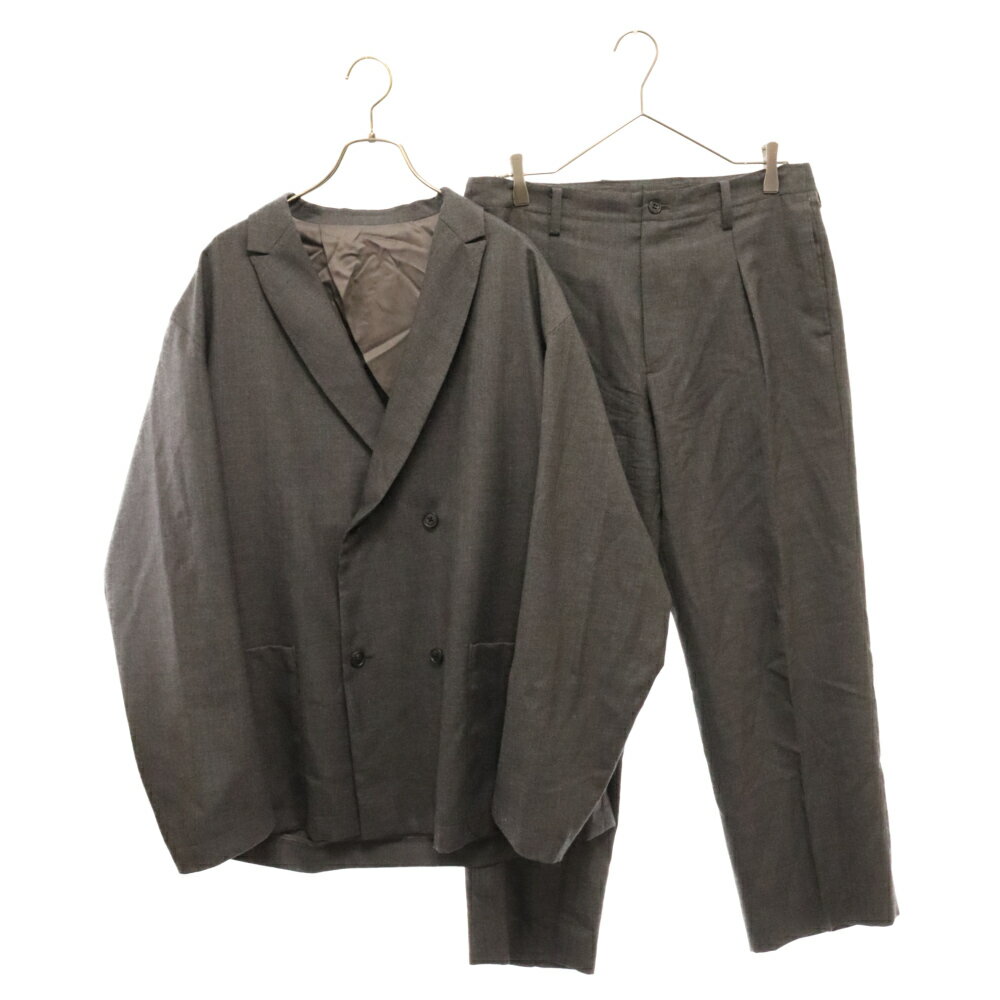 POLYPLOID(|vCh) TCY:4 DOUBLE BREASTED SUIT JACKET PANTS _uuXg E[ e[[hWPbg 1^bN E[gEU[pc ZbgAbv O[ 03-B-05yÁzyxBzyJ[O[zyIC菤iz