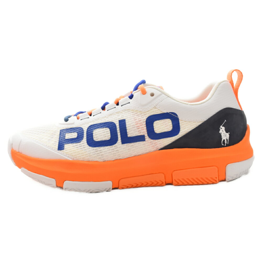 POLO RALPH LAUREN(ポロラルフローレン) サイズ:27.5cm/US9.5 TECH RACER ローカットスニーカー ホワイト【新古品/中古】【程度S】【カラーホワイト】【オンライン限定商品】