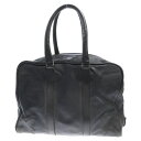 CHROME HEARTS(クロムハーツ) WEEKENDER ウィークエンダー ダガージップ フレアニー装飾 レザーボストンバッグ ブラック 【中古】【程度C】【カラーブラック】【取扱店舗BRING梅田茶屋町店】