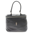 CHROME HEARTS(クロムハーツ) VANITY BAG ダガー バニティバッグ ポーチ ブラック【中古】【程度A】【カラーブラック】【取扱店舗BRING梅田茶屋町店】