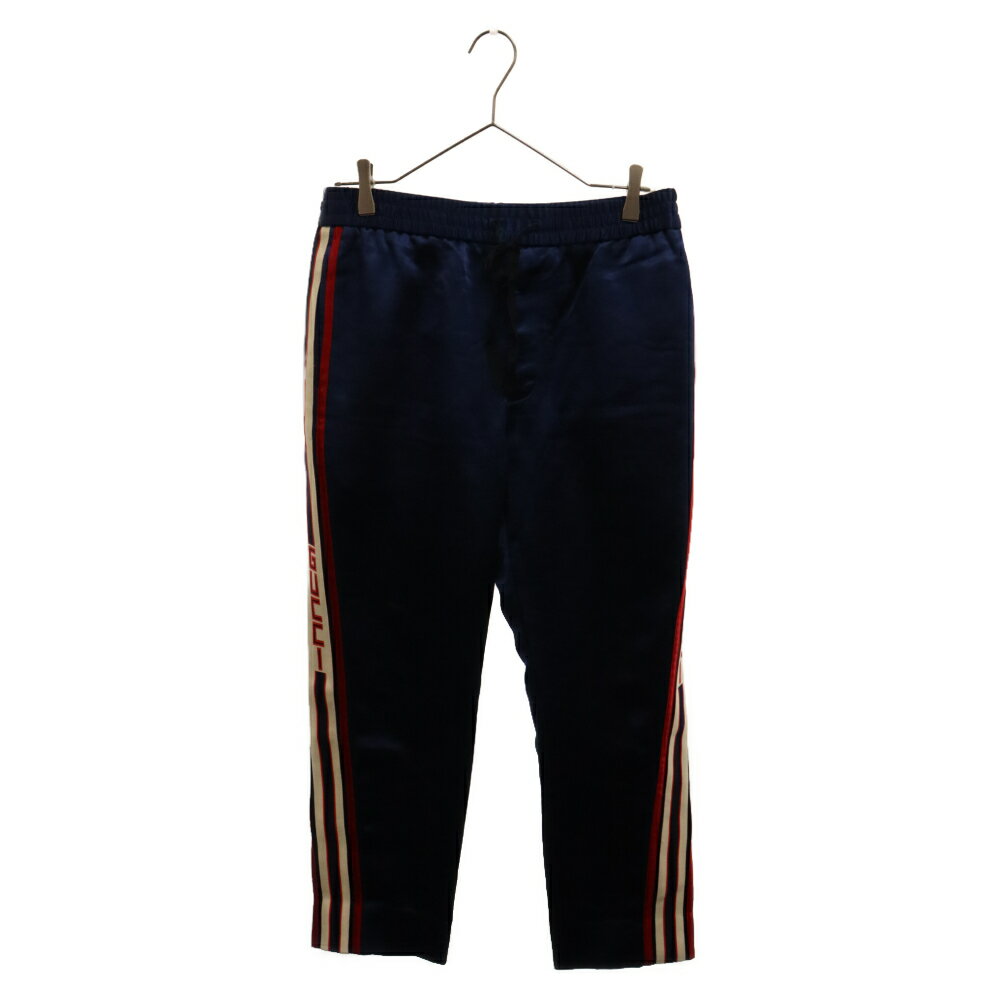 GUCCI(Ob`) TCY:44 Acetate Jogging Trouser With Stripe In Blue 495697 Z791A XgCvAZ[g WMOpc u[yÁzyxBzyJ[u[zy戵XܐVhz