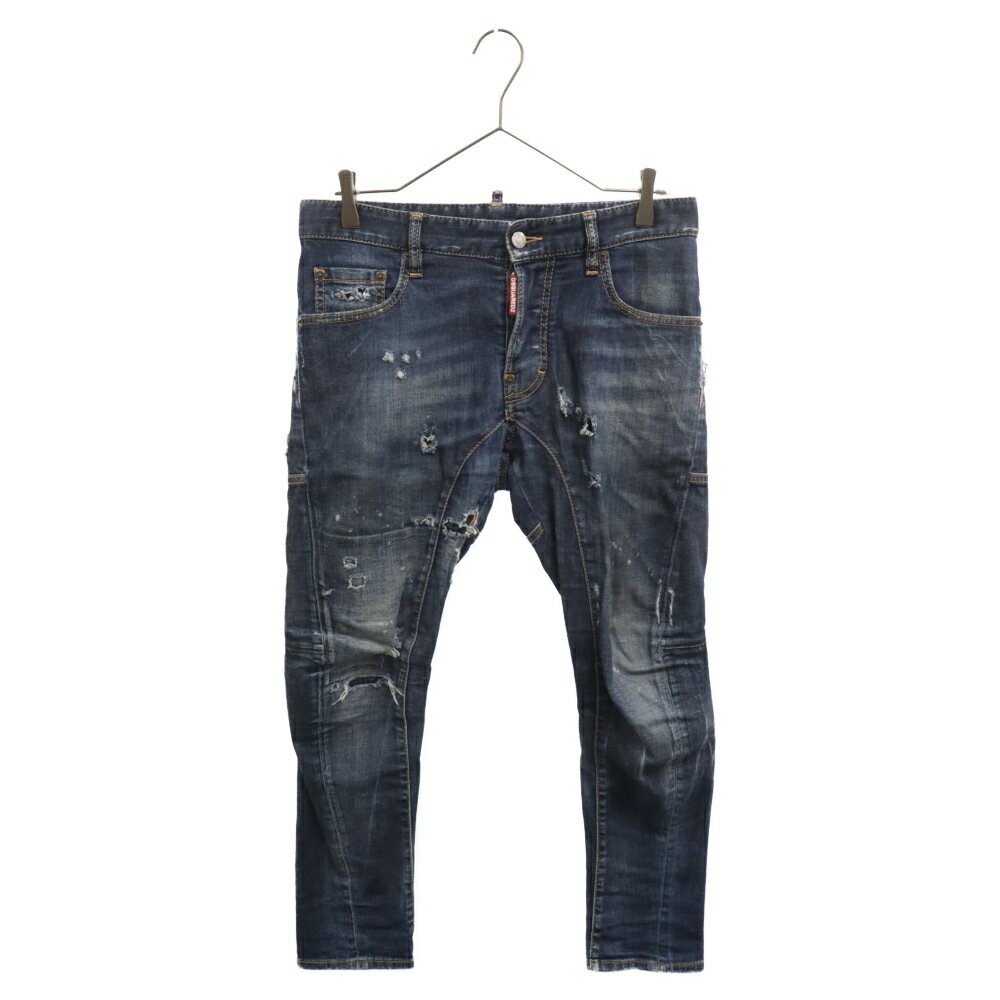 DSQUARED2(fB[XNGA[h) TCY:42 TIDY BIKER JEAN ^fBoCJ[ W[ yCgH _[W XLj[fjpc S74LB0014 S30330 CfBSyÁzyxBzyJ[u[zy戵XBRINGs͌Xz