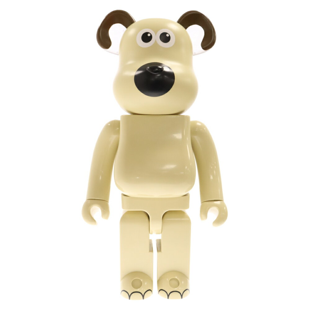 MEDICOM TOY(メディコムトイ) サイズ:1000 BE@RBRICK GROMIT 1000 ベアブリック グルミット フィギュア ベージュ【中古】【程度B】【カラーベージュ】【取扱店舗BRING渋谷ANNEX店】