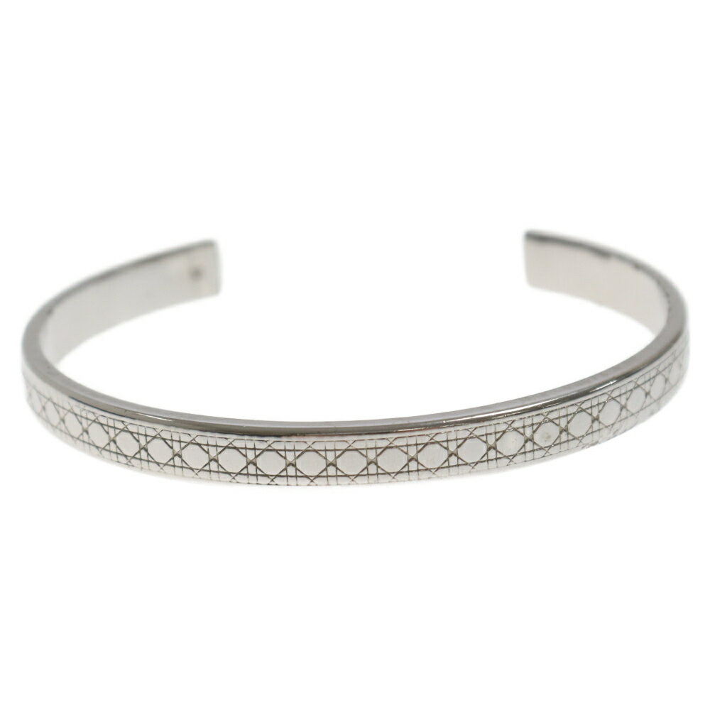 DIOR(ディオール) Diamond Bangle ダイヤモンド柄 バングル ブレスレット シルバー【中古】【程度B】【カラーシルバー】【取扱店舗BRING梅田茶屋町店】