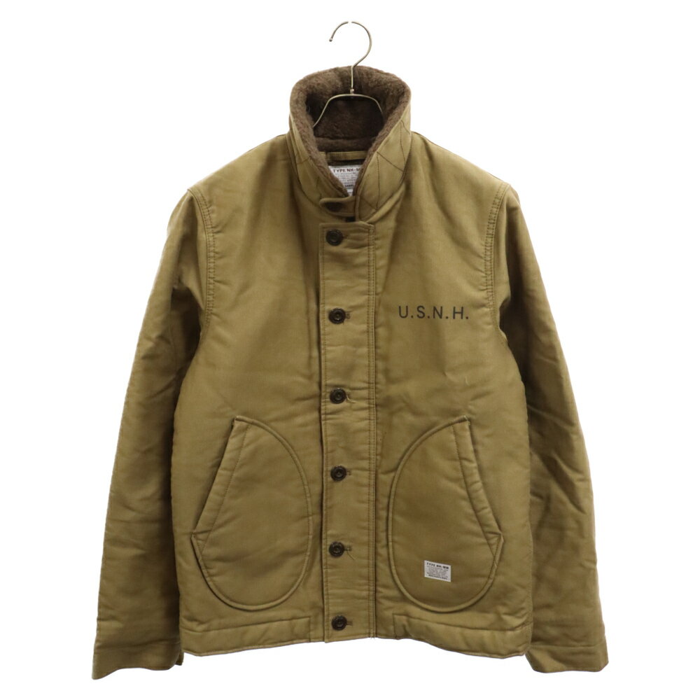 NEIGHBORHOOD(ネイバーフッド) サイズ:M 17AW N-1D/C-JKT デッキジャケット カーキ 172NYNH-JKM03【中古】【程度B】【カラーグリーン】【オンライン限定商品】