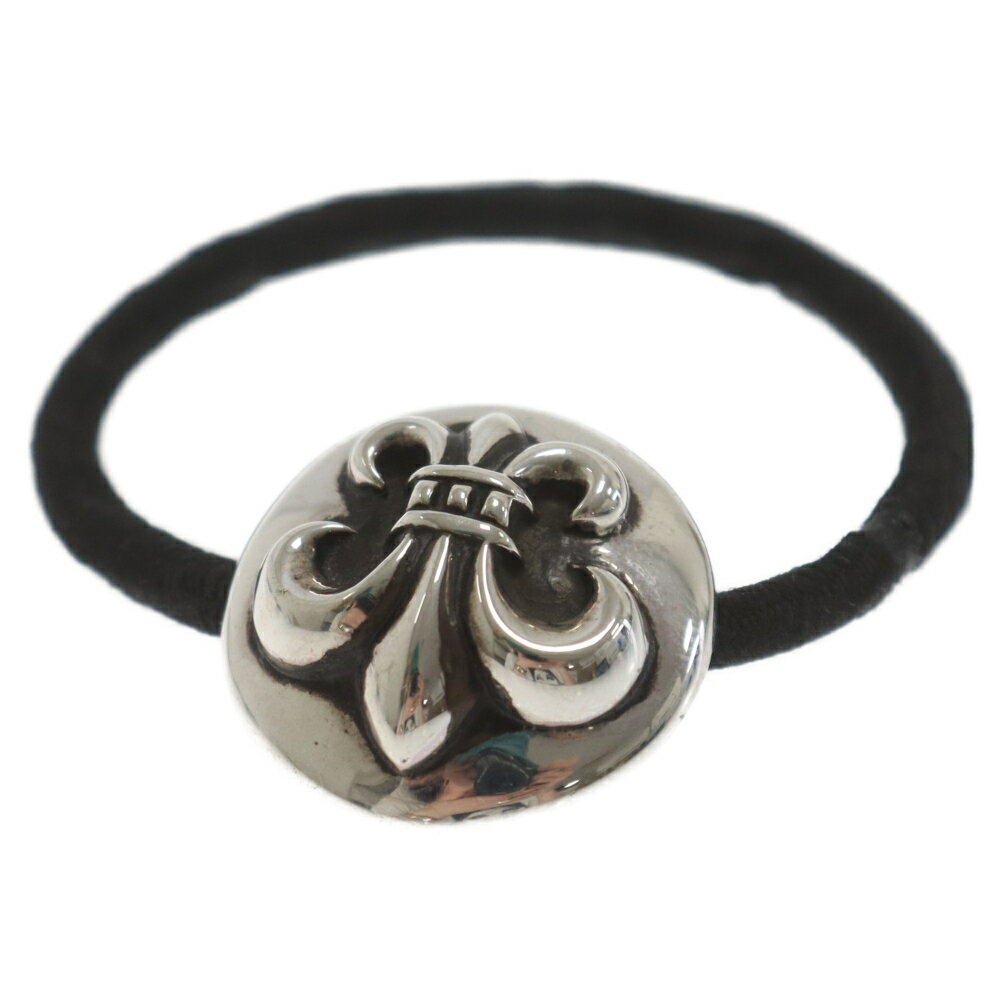 CHROME HEARTS(クロムハーツ) HAIRBAND BSフレアボールボタン ヘアゴム コンチョ ブレスレット シルバー【中古】【程度B】【カラーシルバー】【取扱店舗BRING心斎橋店】