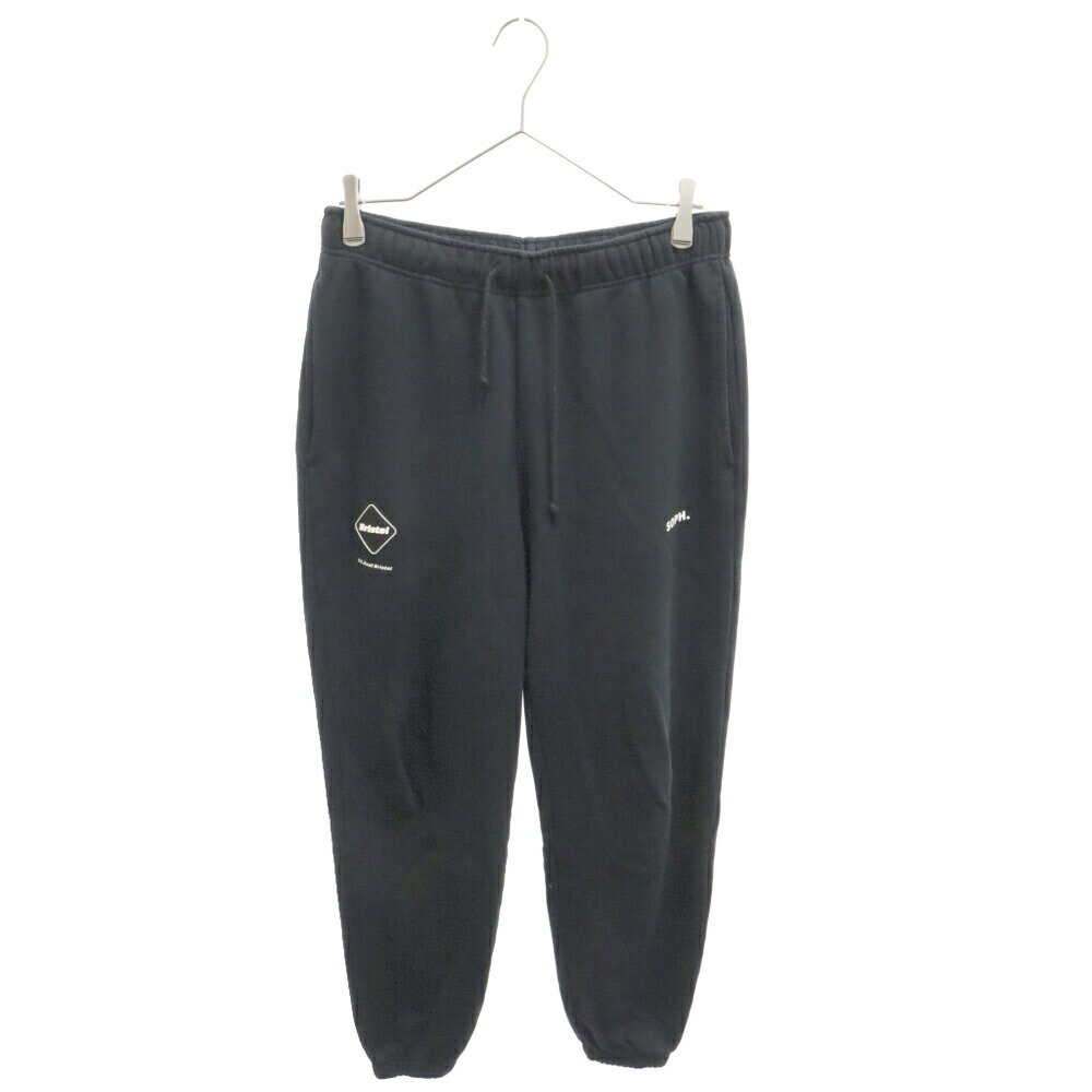 F.C.R.B./F.C.Real Bristol/FCRB(エフシーアールビー/エフシーレアルブリストル) サイズ:S 22SS EMBLEM SWEAT PANTS エンブレムスウェットパンツ ブラック FCRB-220058【中古】【程度B】【カラーブラック】【取扱店舗BRING梅田茶屋町店】