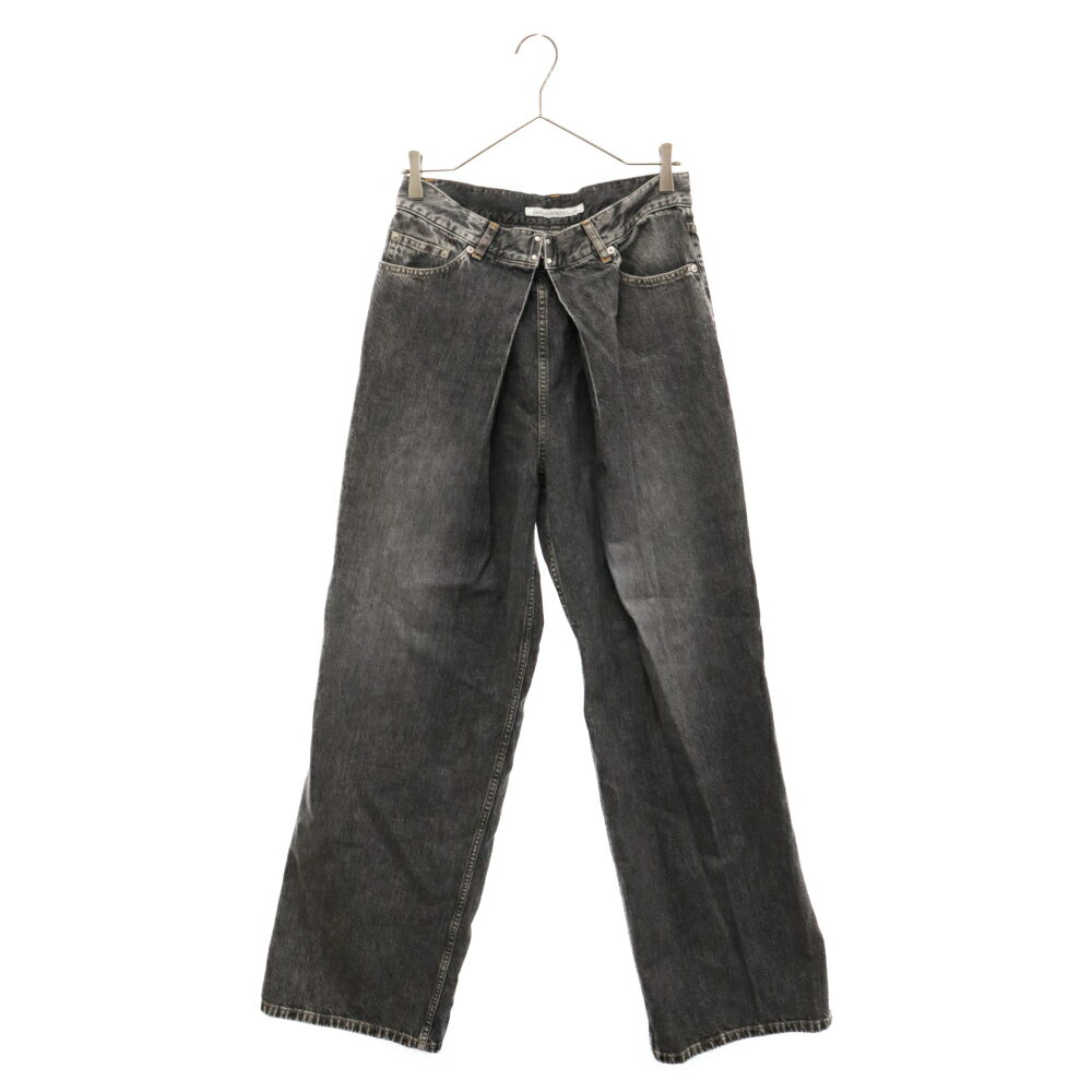 JOHN LAWRENCE SULLIVAN(W[XTo) TCY:44 22AW Washed denim wide pants EIbVH fjChpc ubN JLS-02-22yÁzyxBzyJ[ubNzyIC菤iz