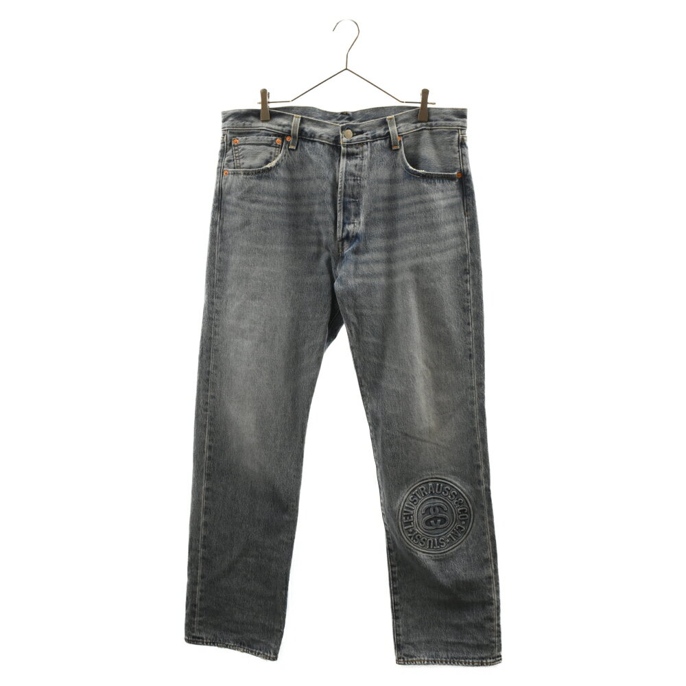 STUSSY(ƥ塼) :W36 L32 23SS Levis STUSSY RUGGED BOTTOM Indigo Worn In ߥ꡼Х ܥ 3D ǥ˥ѥ S110782 ǥڿ/šۡSۡڥ顼֥롼ۡڥ饤꾦ʡ