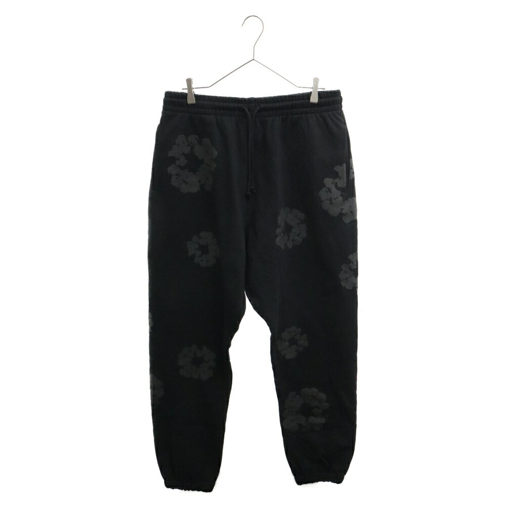 DENIM TEARS(fjeBA[Y) TCY:XL FLOWER PRINT SWEAT PANTS t[vg XEFbgpc ubNyÁzyxAzyJ[ubNzy戵XBRINGXz