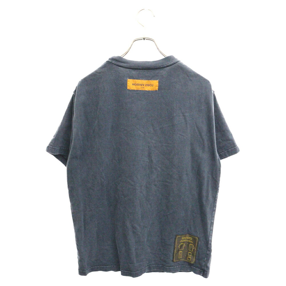 LOUIS VUITTON(ルイヴィトン) サイズ:M 22AW インサイドアウト半袖Tシャツ ネイ ...