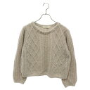 BEAUTY&YOUTH UNITED ARROWS(ビューティーアンドユースユナイテッドアローズ) ウール 長袖 ニット セーター ベージュ【中古】【程度B】...