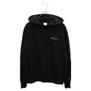 READY MADE(レディメイド) サイズ:S PIONCHAM SWEAT HOODIE 刺繍 フーディ スウェット プルオーバーパーカー ブラック RE‐...