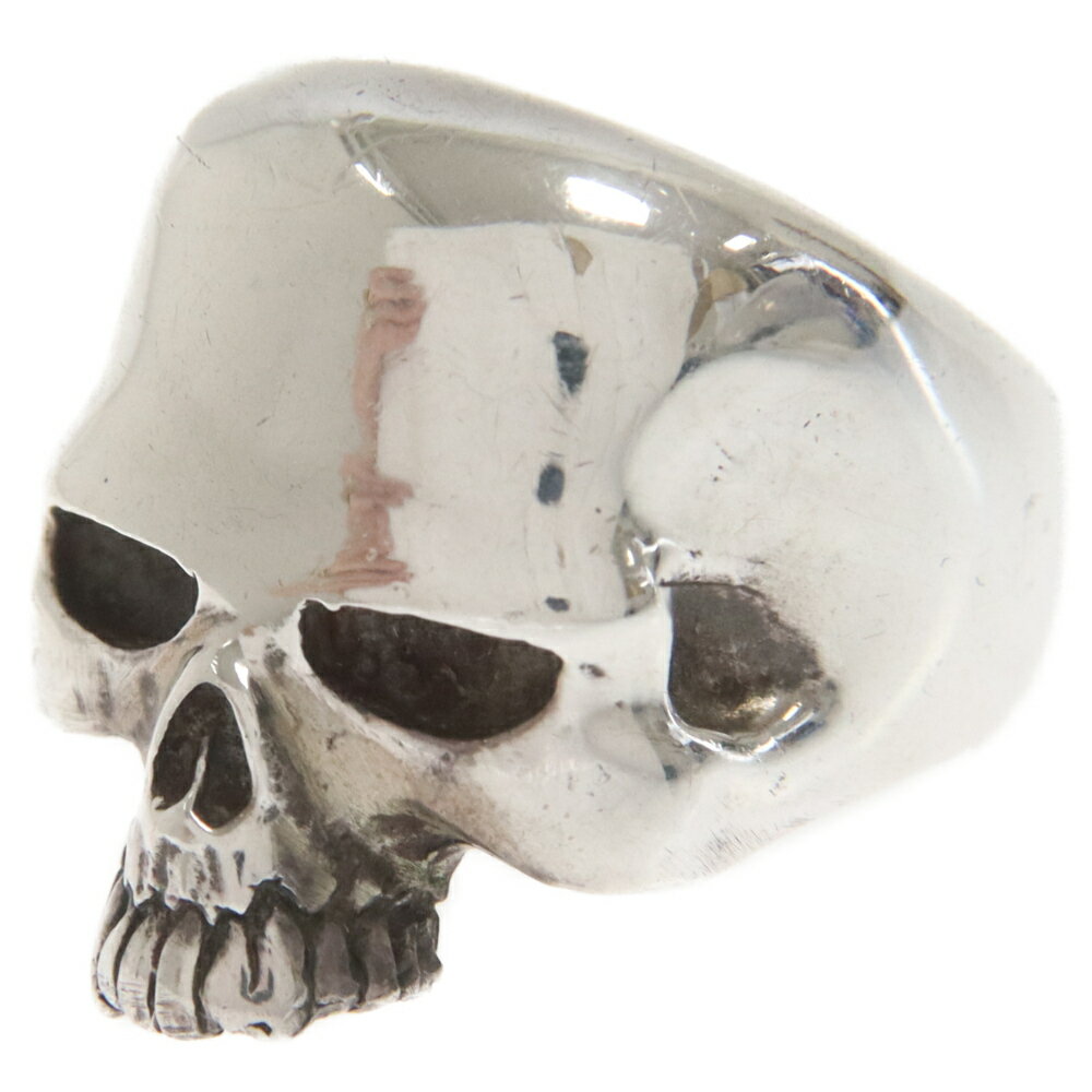 CRAZY PIG(クレイジーピッグ) サイズ:20.0号 LARGE EVIL SKULL RING ラージ エビル スカル リング シルバー【中古】【程度A】【カラーシルバー】【オンライン限定商品】