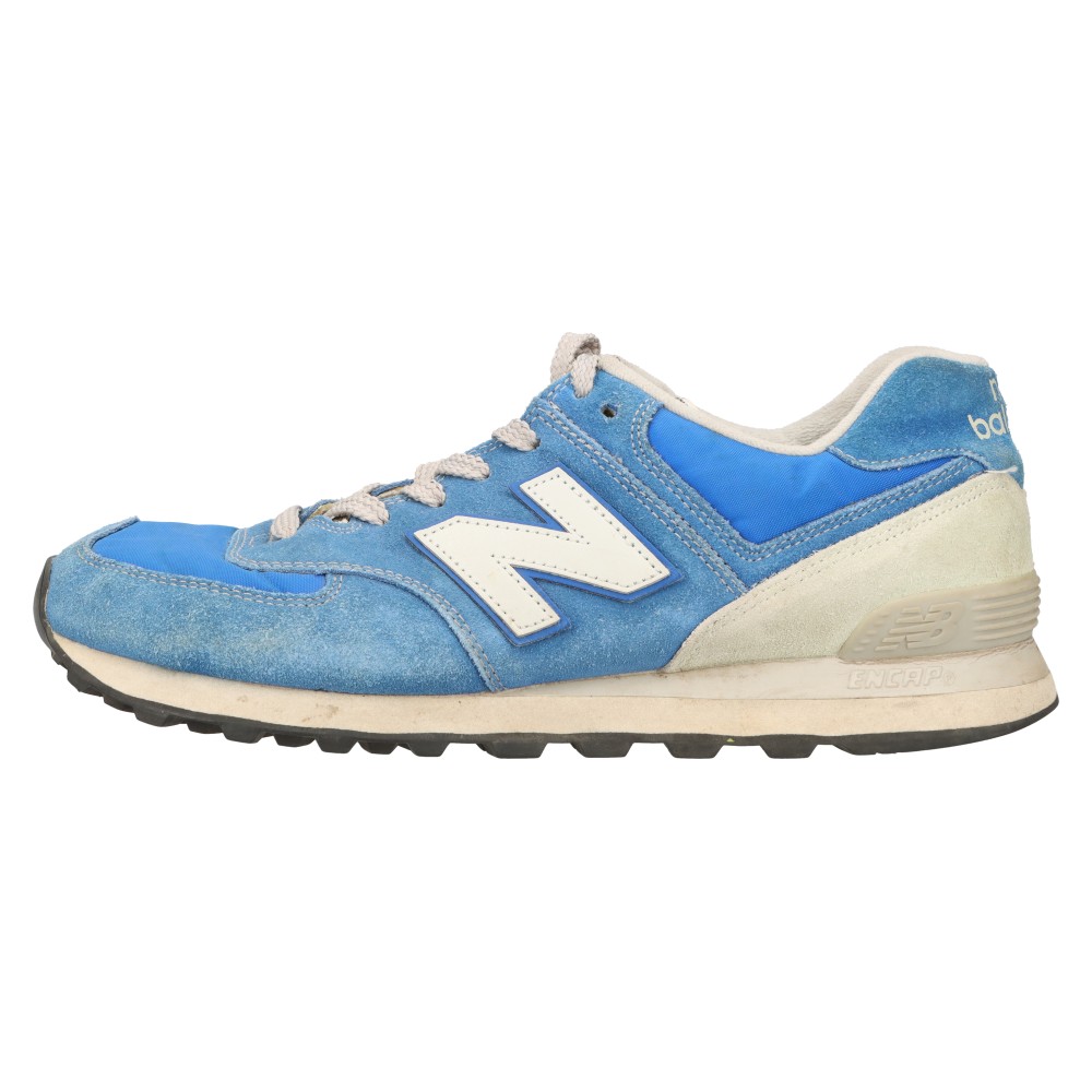 New Balance(ニューバランス) サイズ:28.0cm 574 ローカットスニーカー ブルー US10/28.0cm ML574VNR【中古】【程度B】【カラーブルー】【オンライン限定商品】