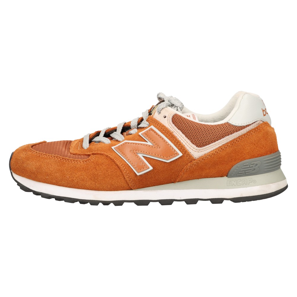 New Balance(ニューバランス) サイズ:28.0cm 574 ローカットスニーカー オレンジ US10/28.0cm ML574EPE【中古】【程度B】【カラーオレンジ】【オンライン限定商品】