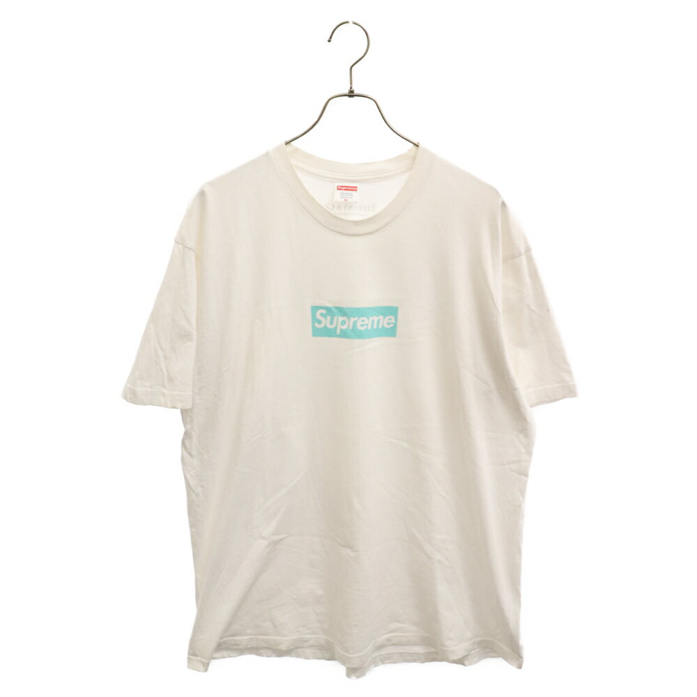 SUPREME(ץ꡼) :XL TIFFANY&Co. ƥեˡ 21AW Box Logo Tee ܥå롼ͥåȾµT ۥ磻ȡšۡBۡڥ顼ۥ磻ȡۡڼ谷ŹBRING THRIFT CLOSET