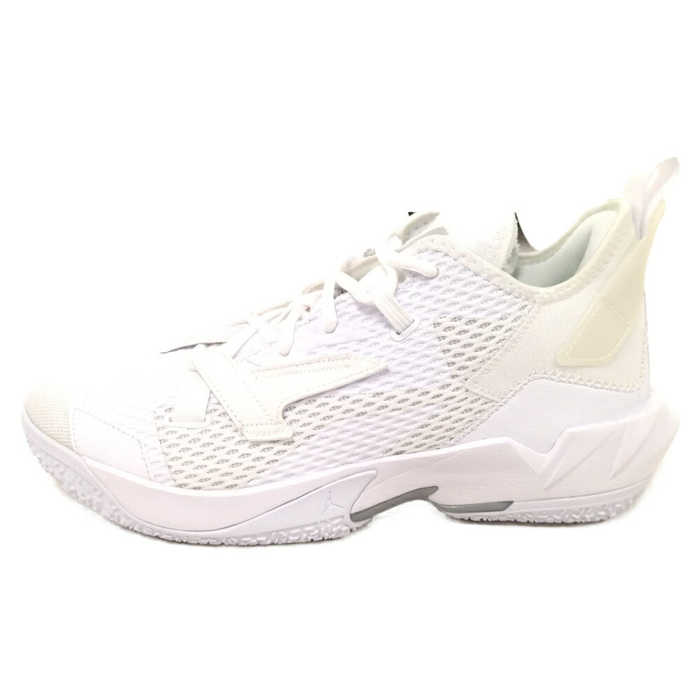 NIKE(ナイキ) サイズ:28.5cm JORDAN WHY NOT ZER0.4 PF CQ4231-101 ジョーダン ワイ ノット ゼロ 4 PF ラッセル・ウェストブルック ローカットスニーカー ホワイト US10.5/28.5cm【新古品/中古】【程度S】【カラーホワイト】【オンライン限定商品】