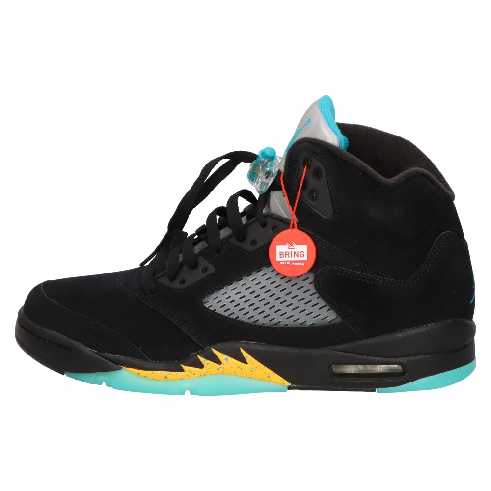 NIKE(ナイキ) サイズ:29.0cm AIR JORDAN 5 RETRO AQUA DD0587-047 エアジョーダン 5 レトロ アクア ハイカットスニーカー ブラック US11/29cm【新古品/中古】【程度S】【カラーブラック】【取扱店舗BRING KICKS】