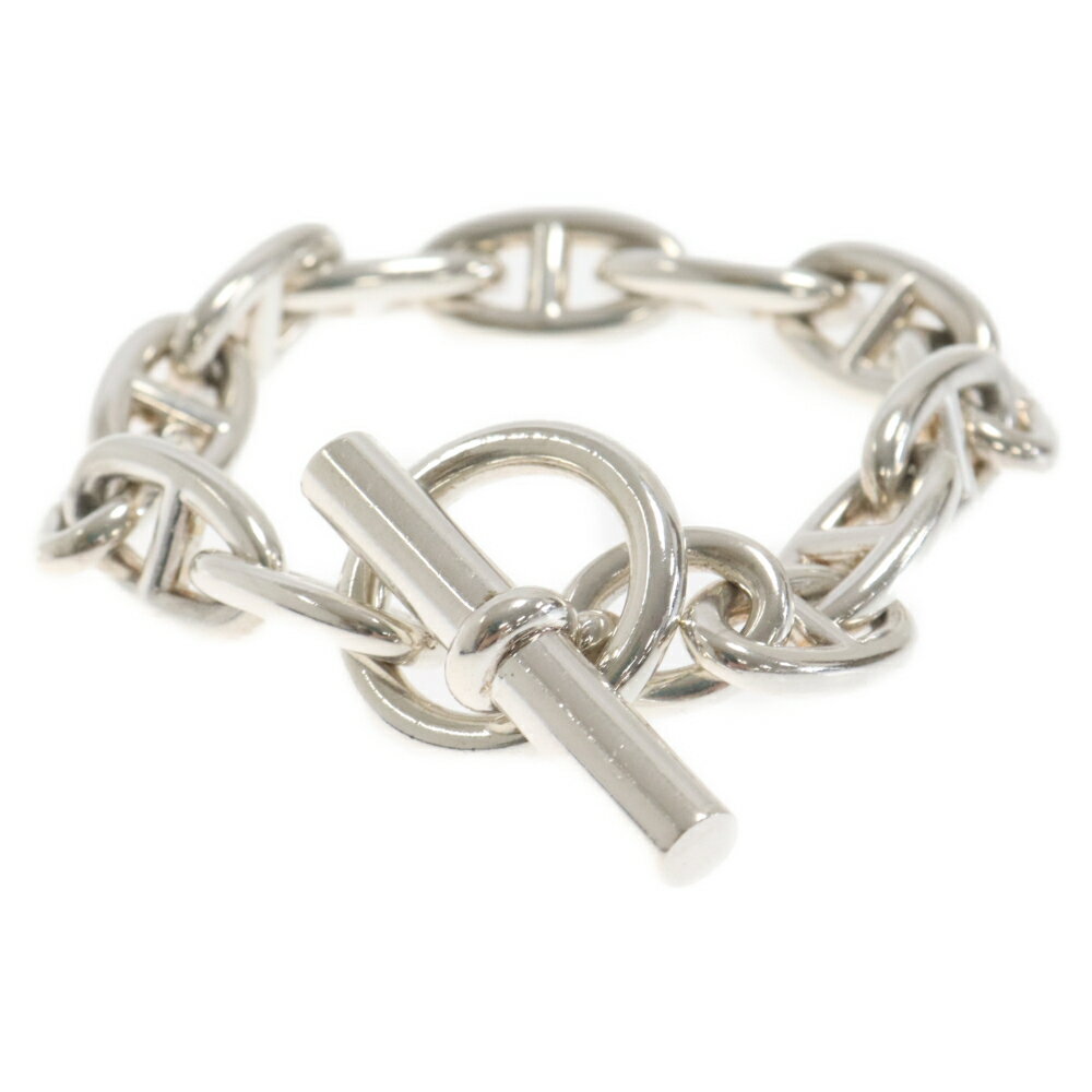 HERMES(エルメス) サイズ:13LINK Chaine d'Ancre GM シェーヌダンクルGM 13コマ チェーンブレスレット 13LINK シルバー 国内証明書付き【中古】【程度A】【カラーシルバー】【取扱店舗BRING梅田茶屋町店】のサムネイル