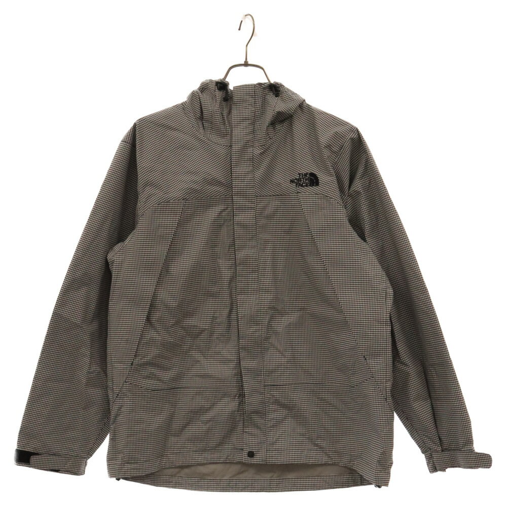 THE NORTH FACE(ザノースフェイス) サイズ:M Dot Shot Jacket ドット ショット ジャケット ポリエステル ナイロン ジップアップ マウンテンパーカー ジャケット ギンガムチェック ブラック/グレー NP10800【中古】【程度C】【カラーブラック】【オンライン限定商品】