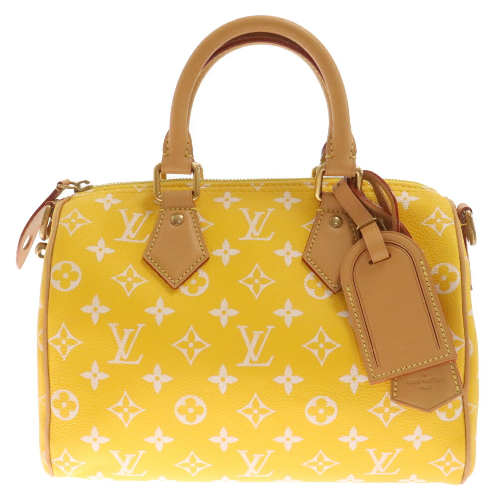 LOUIS VUITTON(ルイヴィトン) サイズ:25 24SS SPEEDY スピーディ P9 バンドリエール 25 モノグラム ショルダーバッグ ハンドバッグ M24426 イエロー【新古品/中古】【程度S】【カラーイエロー】【取扱店舗BRING福岡天神店】