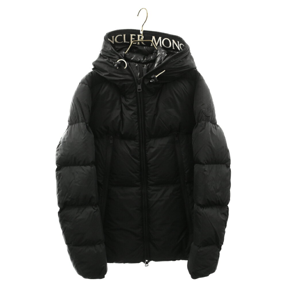 MONCLER(モンクレール)21AW MONTCLA モンクラー フードロゴ ダウンジャケット ブラック E20914194385 C0300 ブランド MONCLER 品名 21AW MONTCLA モンクラー フードロゴ ダウンジャケ...