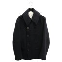 Violet Buffalo Wallows(バイオレット バッファロー ワローズ) サイズ:M ウール ショート Pコート ブラック 086-97501【中古...