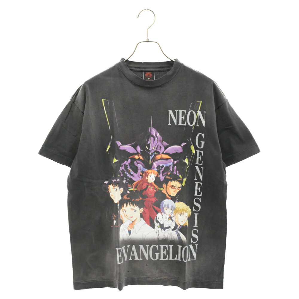 SAINT MICHAEL(ȥޥ) :M 24SS EVANGELION NEON GENESIS T-Shirt ߥ󥲥ꥪ ͥ ͥ 롼ͥåȾµTĥåȥ ֥å SM-YS8-0000-C24ڿ/šۡSۡڥ顼֥åۡڼ谷ŹBRINGŹ