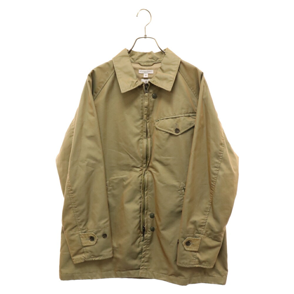 Engineered Garments(エンジニアド ガーメンツ) サイズ:S EG Car Coat (PC Twill) ツイル カーコート オリーブ【新古品/中古】【程度S】【カラーグリーン】【オンライン限定商品】