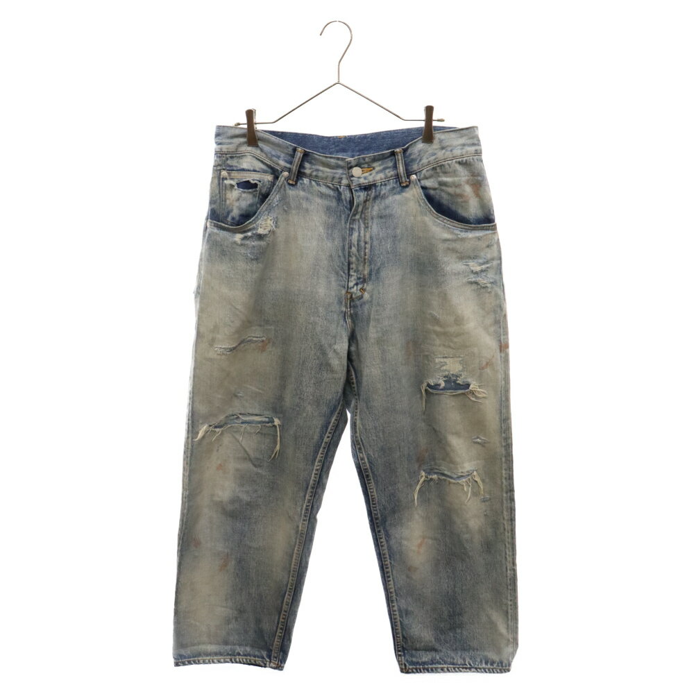 ANCELLM(󥻥) :3 23SS REMAKE SELVEDGE TAPERED 5P DENIM ᥤ ӥå ơѡɥǥ˥ѥġšۡBۡڥ顼֥롼ۡڼ谷ŹBRINGŹ