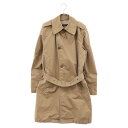 SAGE DE CRET(サージュデクレ) サイズ:M フロントボタン トレンチコート ジャケット ベージュ SY 0501 9055-285【中古】【程度A】...