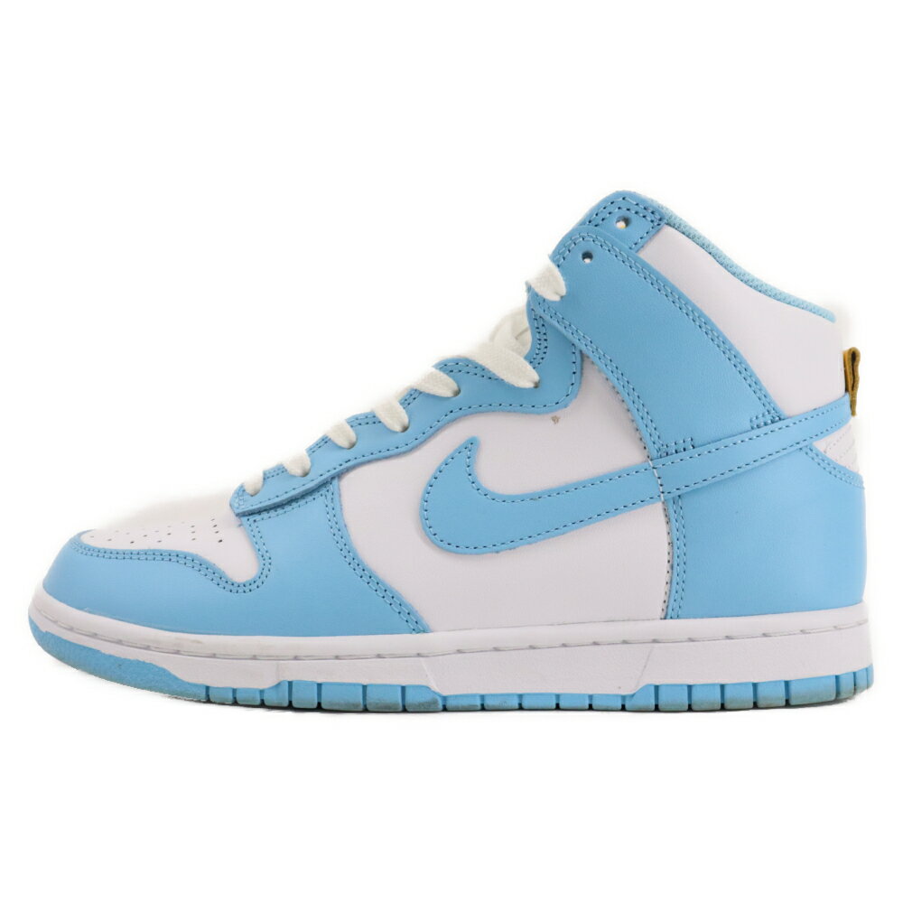 NIKE(ナイキ) サイズ:26.0cm DUNK HIGH BLUE CHILL DD1399-401 ダンク ハイ ブルーチル ハイカットスニーカー ブルー/ホワイト US8/26cm【中古】【程度B】【カラーブルー】【オンライン限定商品】のサムネイル