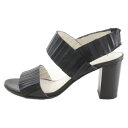 JIL SANDER(ジルサンダー) サイズ:37.5 ラバーストラップヒールサンダル ネイビー レディース【中古】【程度B】【カラーネイビー】【オンライン限定商品】(4)