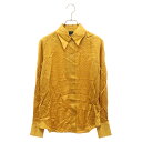 PINKO(ピンコ) サイズ:38 ロングスリーブ長袖シャツ ブラウス 1B14Q1 8255 ゴールド【新古品/中古】【程度S】【カラーゴールド】【オンライン...