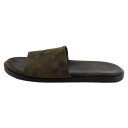 CHROME HEARTS(クロムハーツ) サイズ:41 LEATHER SANDALS CH SLIDE CHプラスパッチ カモ柄サンダル 迷彩【中古】【程度B】【カラーブラック】【取扱店舗BRING仙台店】(4)