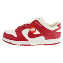 NIKE(ナイキ) サイズ:29.0cm 2004年製 DUNK LOW VERSITY RED ダンクロー バーシティレッド ローカットスニーカー ホワイト/レッド 309431-161 US11/29cm【中古】【程度A】【カラーホワイト】【オンライン限定商品】