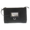 KENZO(ケンゾー) リストストラップ ポーチ クラッチバッグ ブラック FD52PM922F01【中古】【程度B】【カラーブラック】【オンライン限定商品】