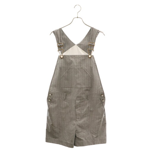 LOUIS VUITTON(ルイヴィトン) サイズ:50 24AW Wool Dungaree Shorts RM242MM KYY HRE01W ウールストライプサロペット オールインワン グレー【新古品/中古】【程度S】【カラーグレー】【取扱店舗BRING心斎橋店】 LOUIS VUITTON(ルイヴィトン) サイズ:50 24AW Wool Dungaree Shorts RM242MM KYY HRE01W ウールストライプサロペット オールインワン グレー【新古品/中古】【程度S】【カラーグレー】【取扱店舗BRING心斎橋店】