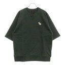 CHROME HEARTS(クロムハーツ) サイズ:M SLOW RIDE 胸CH刺繍半袖スウェットTシャツ ダークグリーン【新古品/中古】【程度S】【カラーグ...