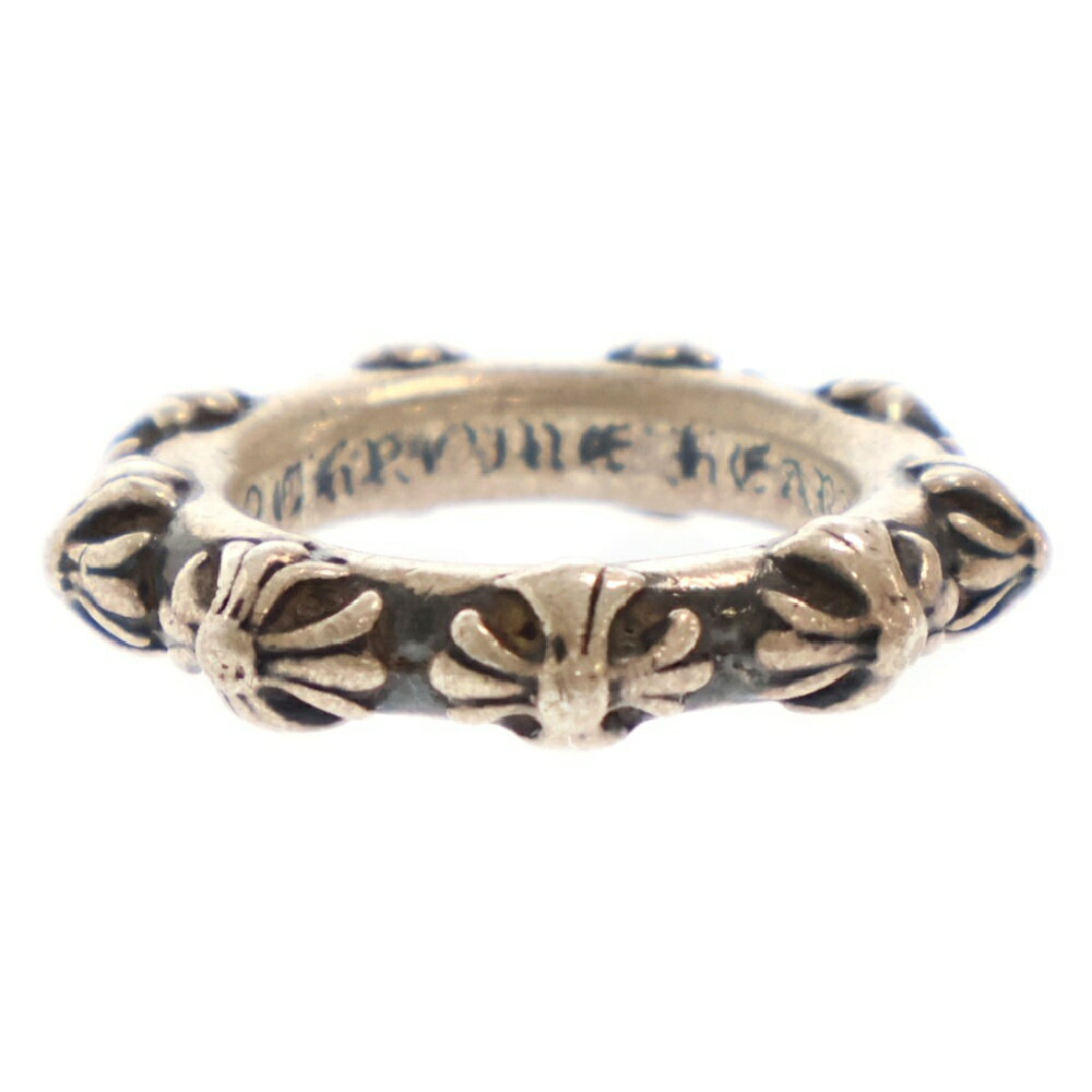 CHROME HEARTS(クロムハーツ) サイズ:17.0号 CROSS BAND クロスバンド リング シルバー 17号【中古】【程度C】【カラーシルバー】【取扱店舗BRING仙台店】