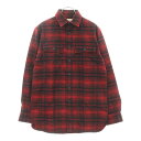 L.L.Bean(エルエルビーン) サイズ:XS チェック柄 シャミークロス 長袖 コットンシャツ ブラック/レッド【中古】【程度B】【カラーブラック】【オンラ...