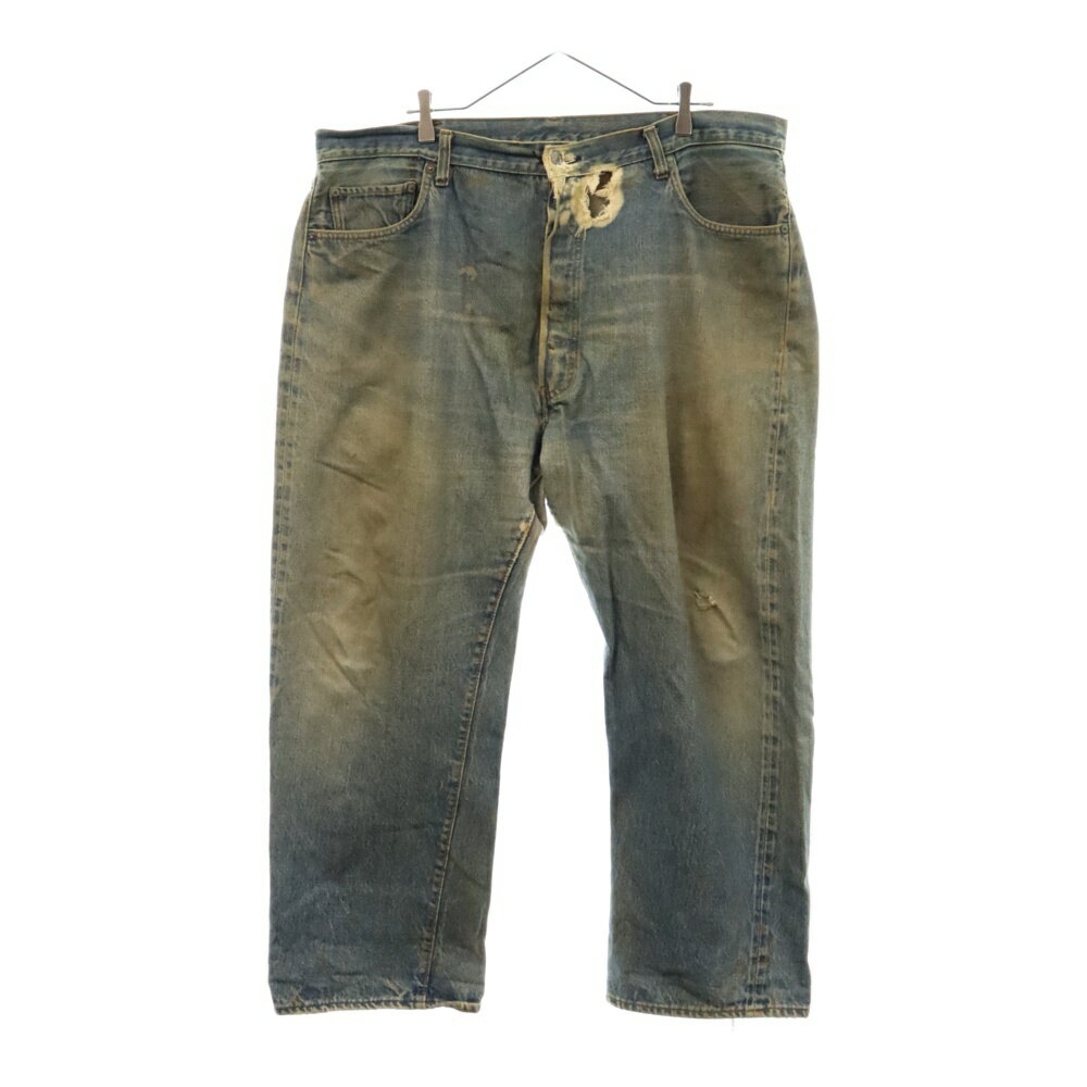 Levi's(リーバイス) サイズ:W37 L27 70s VINTAGE ヴィンテージ 501 66後期 ボタン裏刻印6 スモールe デニムパンツ インディゴ【中古】【程度C】【カラーブルー】【オンライン限定商品】のサムネイル