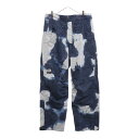 SUPREME(シュプリーム) サイズ:M 21AW ×THE NORTH FACE Bleached Denim Print Mountain Pant ブリーチ総柄プリントマウンテンパンツ ブルー NP52101I【中古】【程度A】【カラーブルー】【取扱店舗WASTE_NOT名古屋店】