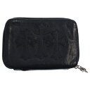 CHROME HEARTS(クロムハーツ) BANK ROBBER バンクローバー ラウンドジップレザーウォレット財布 ブラック【中古】【程度B】【カラーブラック】【取扱店舗OneStyle新宿店】