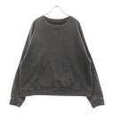 INNOCENCENYC(イノセンスニューヨーク) サイズ:S 22SS ワンポイントロゴ刺繍クロップドスウェットトレーナー グレー ICN-22SS-SWT002【中古】【程度B】【カラー14055】【オンライン限定商品】(4)