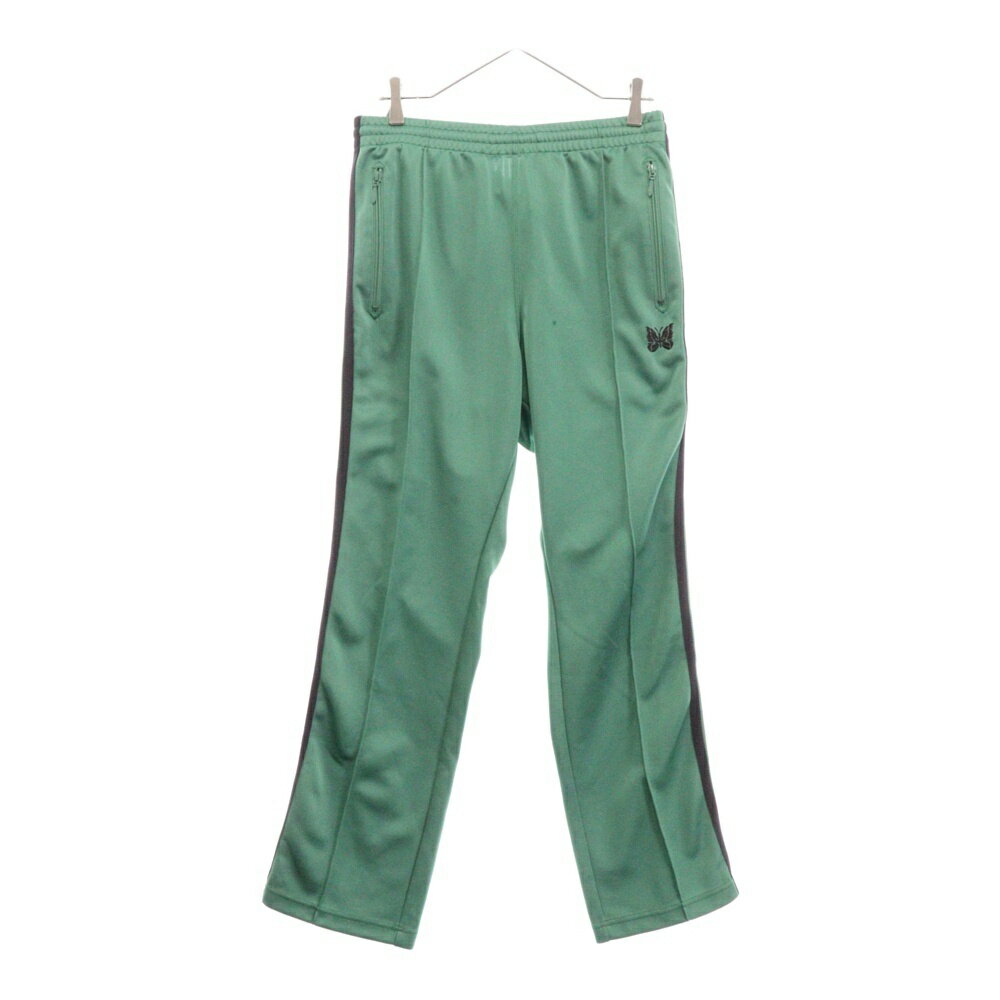 Needles(ニードルス) サイズ:M 23SS Narrow Track Pant ナロー トラックパンツ ジャージ グリーン MR287【中古】【程度B】【カラーグリーン】【オンライン限定商品】